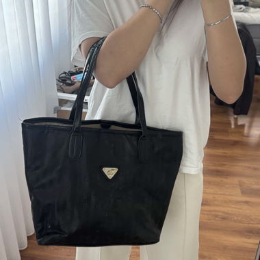 Grand sac tote noir