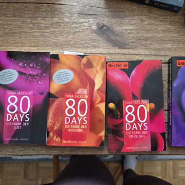 Vina Jackson 80 Days Bücher