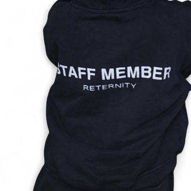 staff member hoodie