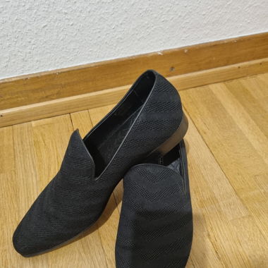 PEDRO BLACK LOAFERS - EU 42