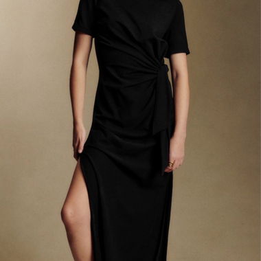 Robe noire nouée - Sézane 