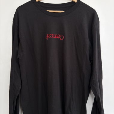 Maglietta nera a maniche lunghe Lil Peep Hellboy