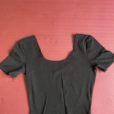 Schwarzes Damen T-Shirt