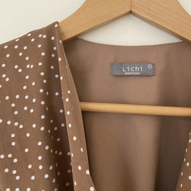 Cute polka dotted summerdress 