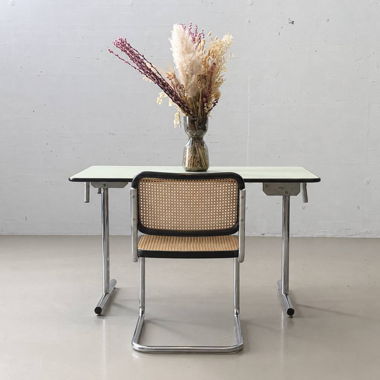 Mint-green exceptional Kelko folding table