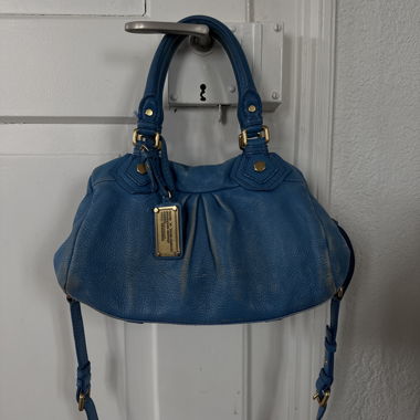 BORSA VINTAGE BLU MARC JACOBS