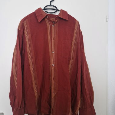 Red Mens Button Down