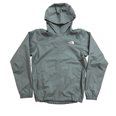 The North Face grey rain jacket size S