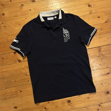 Polo Lacoste blu navy