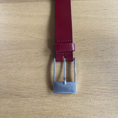 Vintage red belt