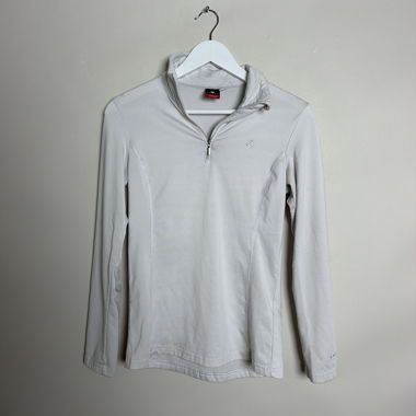 Top con zip Luhta chiaro