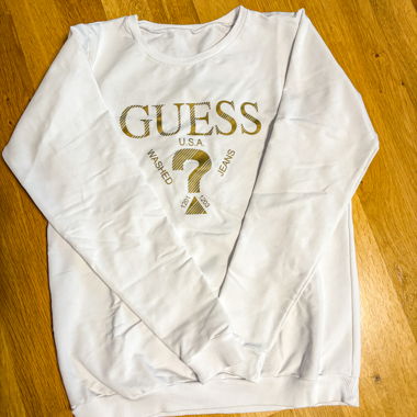 Sweatshirt Guess blanc