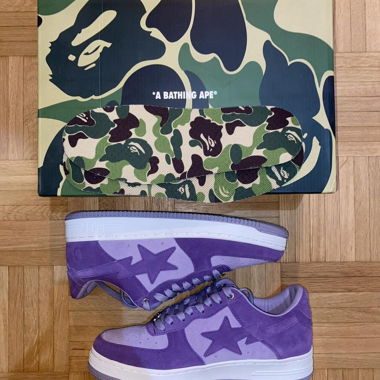 Sneakers viola BAPE EU 45
