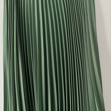 Jupe plissée verte UK 10