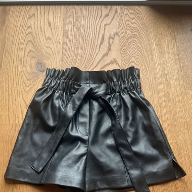 Leder shorts