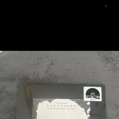 Vinyle Taylor swift fortnight post malone neuf 