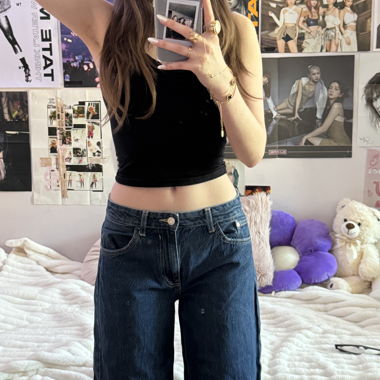 Weite Bershka-Jeans