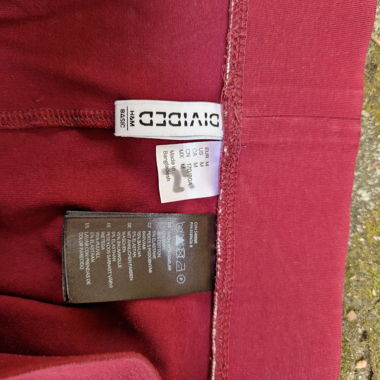 Jupe rouge H&M Basic