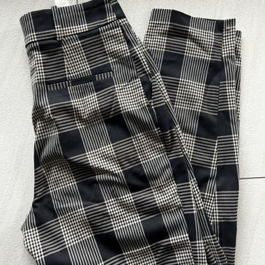 Pantaloni da completo a quadri Zara