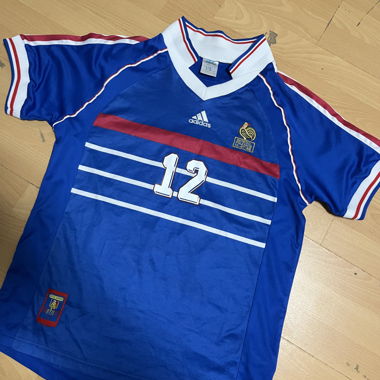 Adidas Frankreich Henry 12 Fussballtrikot Grösse L
