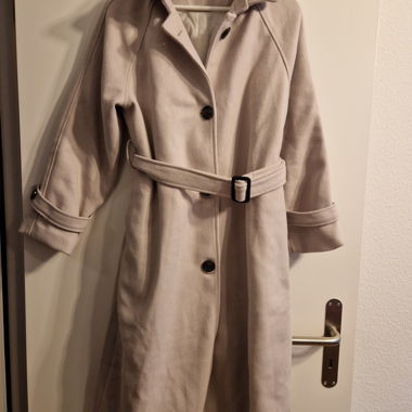 Trench-style coat