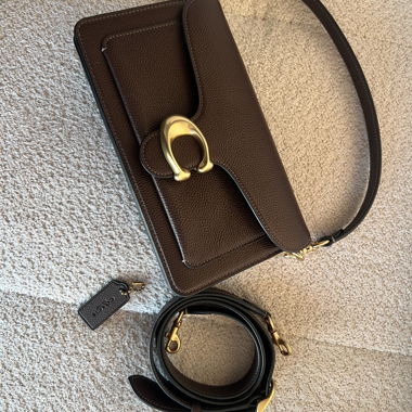 Borsa a tracolla Coach Tabby 26 marrone (maple)
