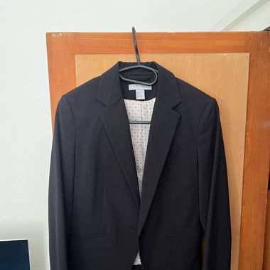 H&M Blazer schwarz, Gr. 36 (kurz)