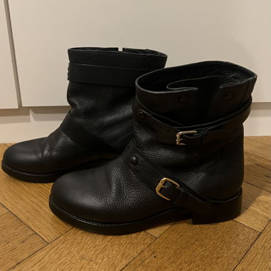 Chloé Bikerstiefel