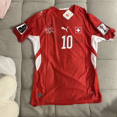 Switzerland Xhaka 10 Jersey