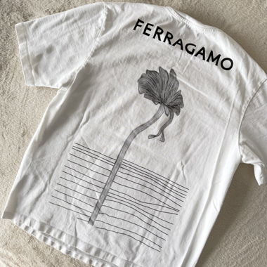 Salvatore Ferragamo Printed T-shirt