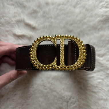 Christian Dior Leather Belt