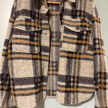 Checkered Wool Jacket