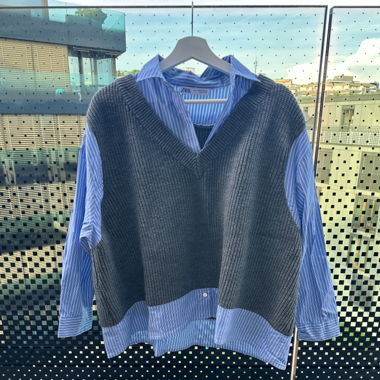 Chemise sans manches superposée ZARA