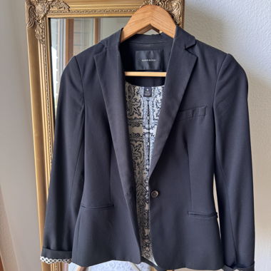 Black and navy blazer - Maison Scotch - T36/S
