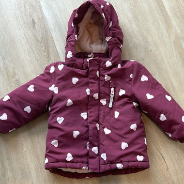 Warme Mädchenjacke Grösse 80