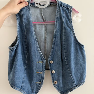 Gilet di jeans Zara