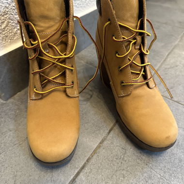 Timberland wedge ankle boots size 37