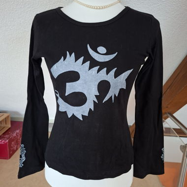 Tribal Shirt made in Nepal S/M Neu