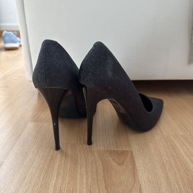 Escarpin noir pailletés 