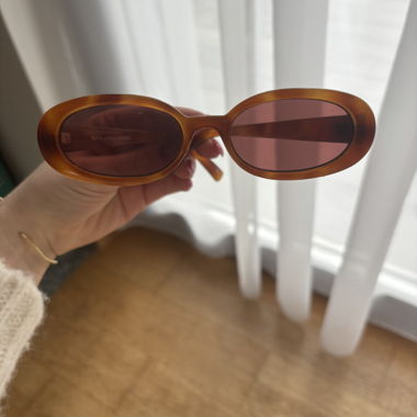 Occhiali da sole ovali Le Specs Vintage