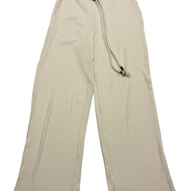 Les Lunes Pants XS Ribbed Beige Belt