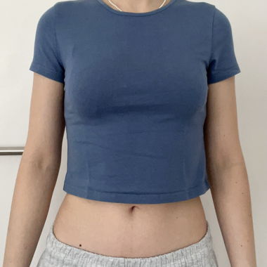 T-shirt baby blu