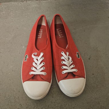 Lacoste rote Sneaker 39