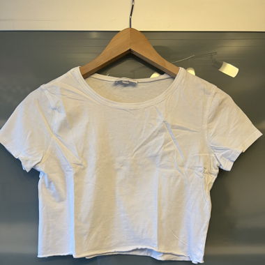Weisses Croptop