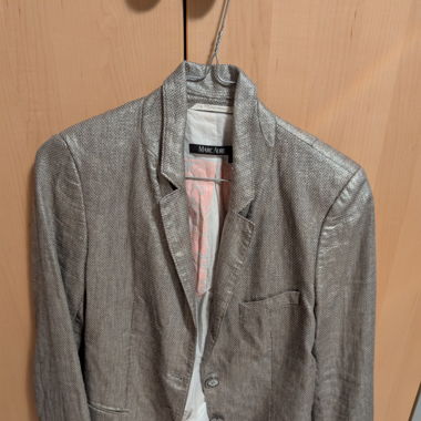 Graue Jacke
