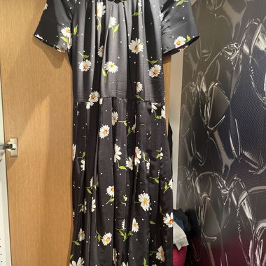 Robe longue à fleurs 