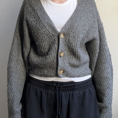Cardigan grigio H&M Divided