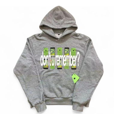 Y2k Dont u remember Baggy Hoodie