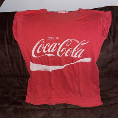 T-shirt rouge Coca-Cola taille L