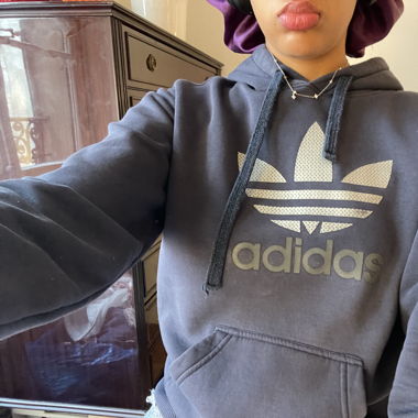 Blue vintage adidas sweatshirt 🛝